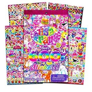 3 Lisa Frank Sticker Pads
